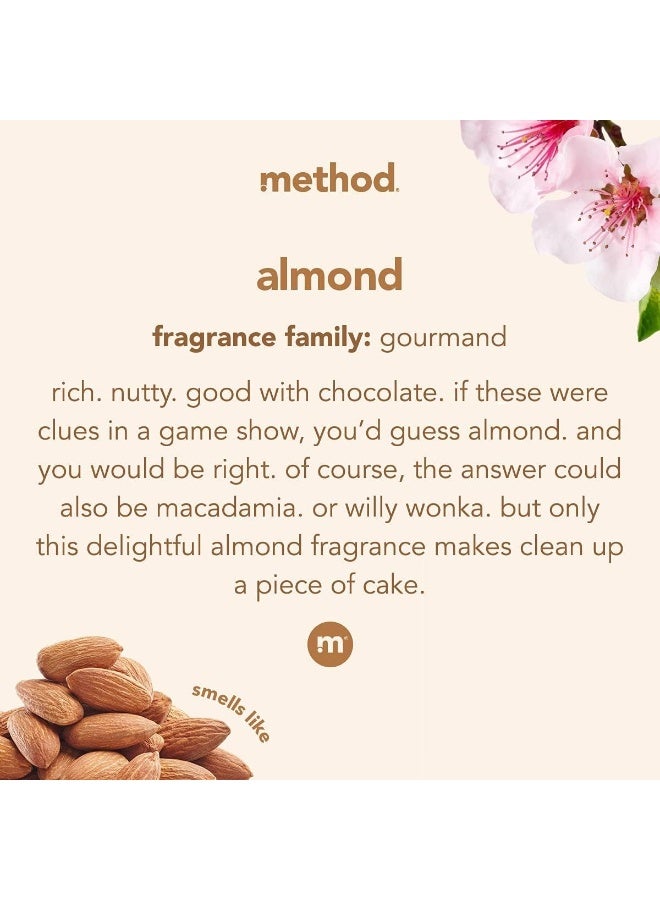 Method Hardwood Floor Cleaner Squirt + Mop Refill, Almond, For Sealed Hardwood and Laminate Floors, 68 Fl Oz (Pack of 1) - Image 2
